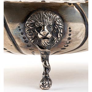 Sterling silver victorian bowl - ... 
