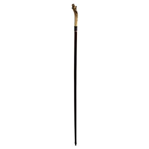 Antique bone  walking stick cane - ... 