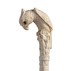 Antique ivory mounted walking ... 