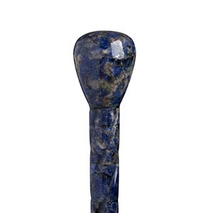 Antique Lapislazuli  walking stick cane - ... 