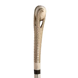 Antique ivory walking stick cane - England ... 