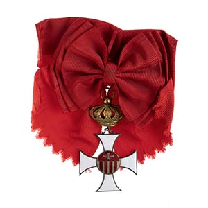 Order of Our lady of Mercy, grand cross sash ... 