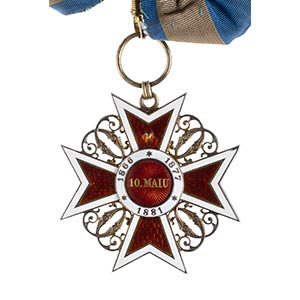 Romania, Order of the Crown, first ... 