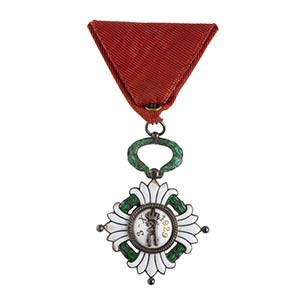 Jugoslavia, order of the crown, knight’s ... 