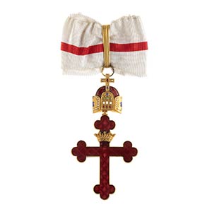 Order of St.George, Commander neck badge.  ... 