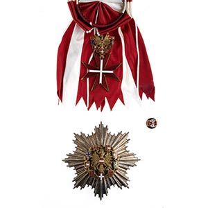 
Austria, order of merit, grand cross set.  ... 