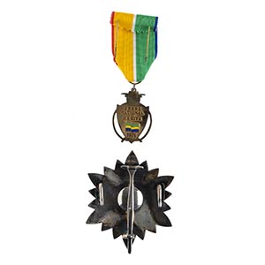 Gabon, order of merit, grand ... 