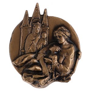 Medaglia di bronzo   Italia, società Dante ... 