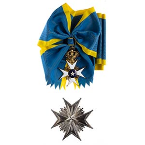 Sweden, order of the North star, grand cross ... 