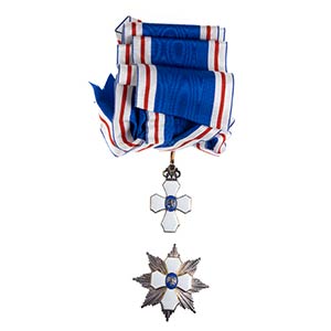 Iceland, order of the falcon, grand cross ... 