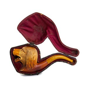 Meerschaum pipe - Italy late 19th early 20th ... 