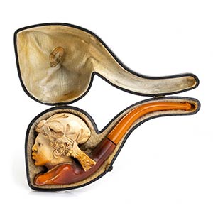 Meerschaum pipe - France late 19th early ... 