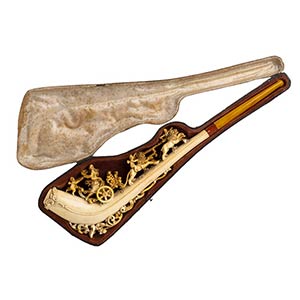 Meerschaum pipe - England late 19th early ... 