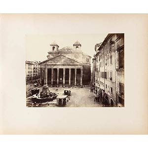 Francesco Sidoli  Vista del Pantheon e dalla ... 