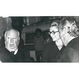 Alfred Hitchcock, Grace Kelly ed ... 