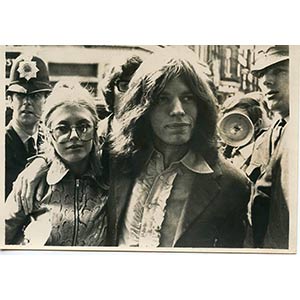Celebre fotografia di Mick Jagger e Marianne ... 