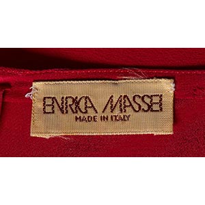 ENRICA MASSEI SILK T-SHIRT ... 