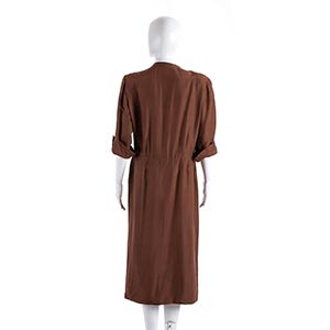 CAROSA SHANTUNG DRESS Early 50s  A ... 