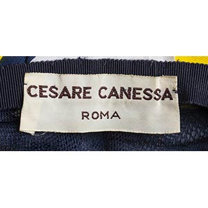 CESARE CANESSA TURBAN HAT Mid 60s  ... 