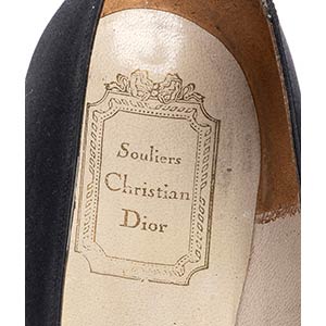 CHRISTIAN DIOR SATIN SHOES  Late ... 