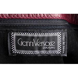GIANNI VERSACE LEATHER SHOULDER ... 