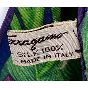 FERRAGAMO SILK SCARF 90s  Silk ... 