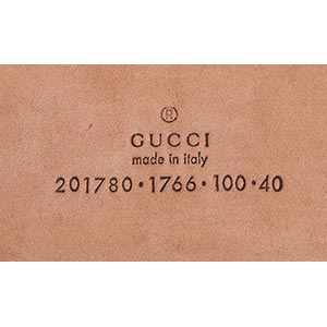 GUCCI  LEATHER BELT 2009  Brown ... 