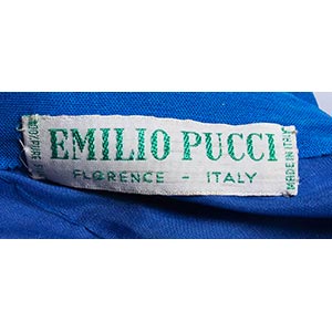 EMILIO PUCCI SILK EVENING DRESS ... 
