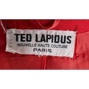 TED LAPIDUS NOUVELLE HAUTE COUTURE ... 