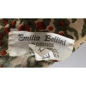 EMILIA BELLINI  2 DRESSES 70s  A ... 