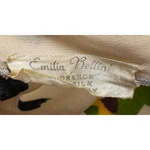 EMILIA BELLINI  2 DRESSES 70s  A ... 