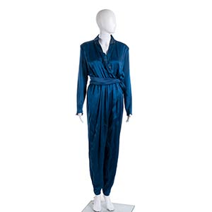 GENNY SILK CHARMEUSE JUMPSUIT Fall/Winter ... 