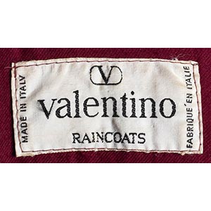 VALENTINO RAINCOATS WOOL RAINCOAT ... 