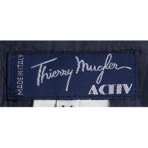 THIERRY MUGLER ACTIV COTTON SUIT ... 