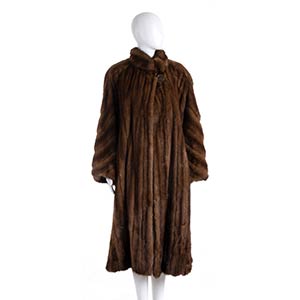 FENDI MINK FUR COAT 80s  Mink fur coat, big ... 