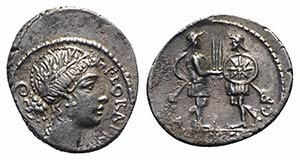 C. Servilius C.f., Rome, 53 BC. AR Denarius ... 