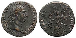 Trajan (98-117). Æ As (26mm, 11.66g, 6h). ... 