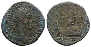 Commodus (177-192). Æ Sestertius (31mm, ... 