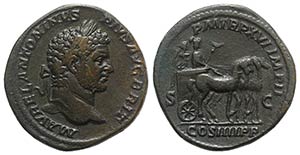 Caracalla (198-217). Æ Sestertius (32.5mm, ... 
