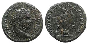 Caracalla (198-217). Æ As (26mm, 9.47g, ... 