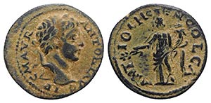 Caracalla ? (198-217). Pisidia, Antioch. Æ ... 
