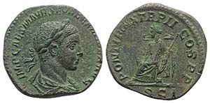 Severus Alexander (222-235). Æ Sestertius ... 