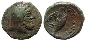 Sicily, Alontion, c. 210-180 BC. Æ (22mm, ... 
