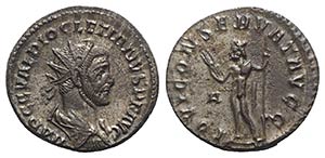 Diocletian (284-305). Radiate (21mm, 3.76g, ... 