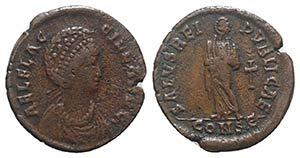 Aelia Flaccilla (Augusta, 379-386/8). Æ ... 