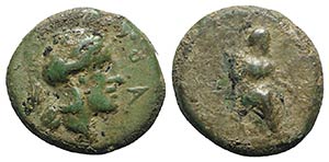 Sicily, Athl-, c. 344-339 BC. Æ (13mm, ... 