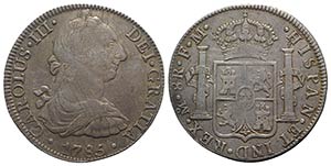 Mexico, Carlos III (1759-1788). AR 8 Reales ... 