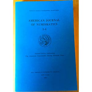 AA.VV. American Journal of Numismatics 3-4. ... 