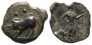 Sicily, Halykiai, c. 390-370 BC. Æ Hexas or ... 