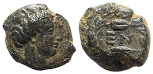 Sicily, Henna, c. 339/8-335 BC. Æ Hexas ... 